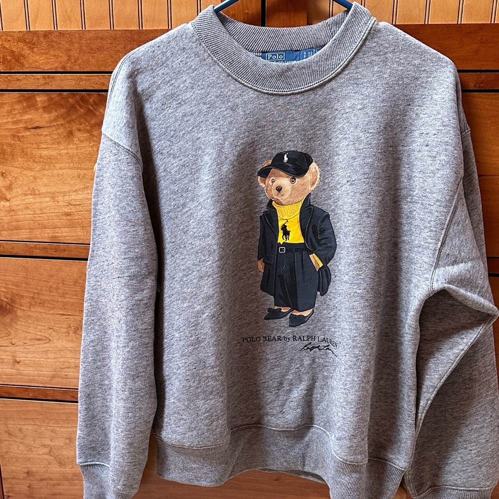 Ralph Lauren Polo Bear Lightweight Fleece Crewneck